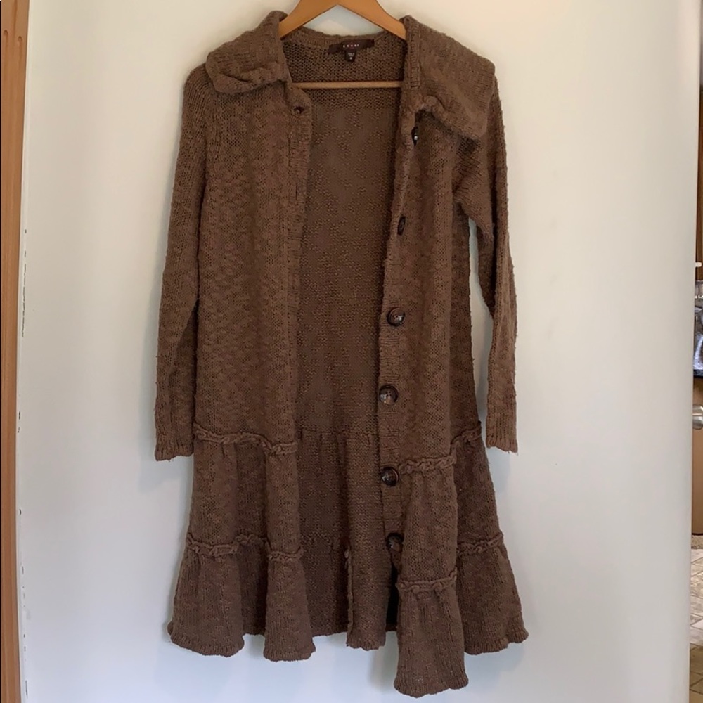 Long dressy cover up sweater